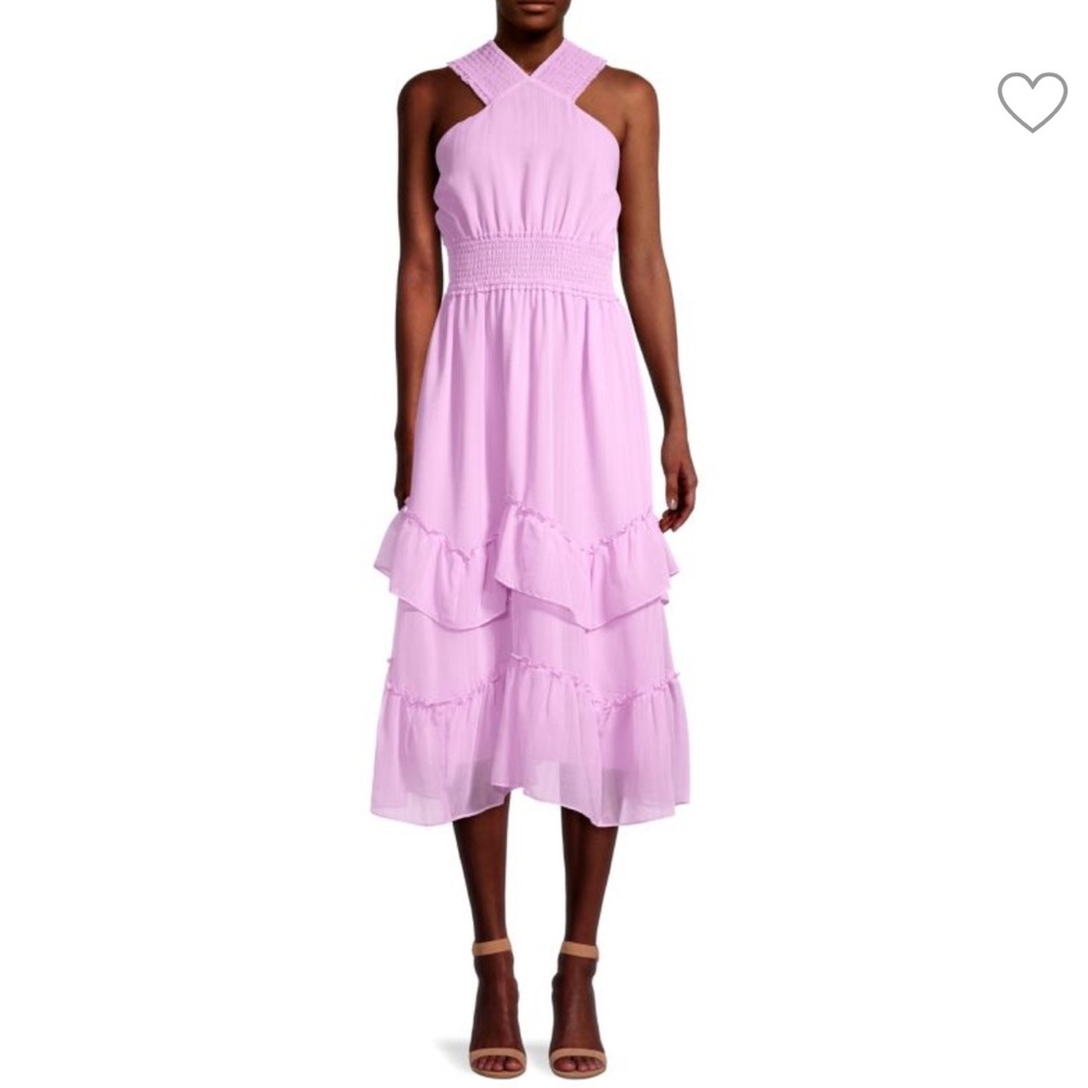 BETSEY JOHNSON Shadow Stripe Midi Dress. Size XL 🌸🪻 - Picture 10 of 11